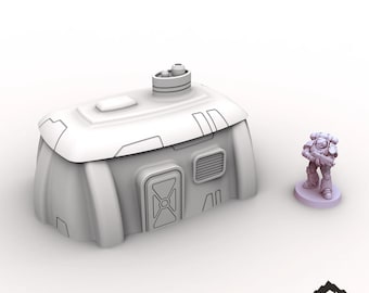 Greater Good House - Tabletop Terrain Greater Good Grimdark Miniature Wargame Sci-Fi 28mm 32mm