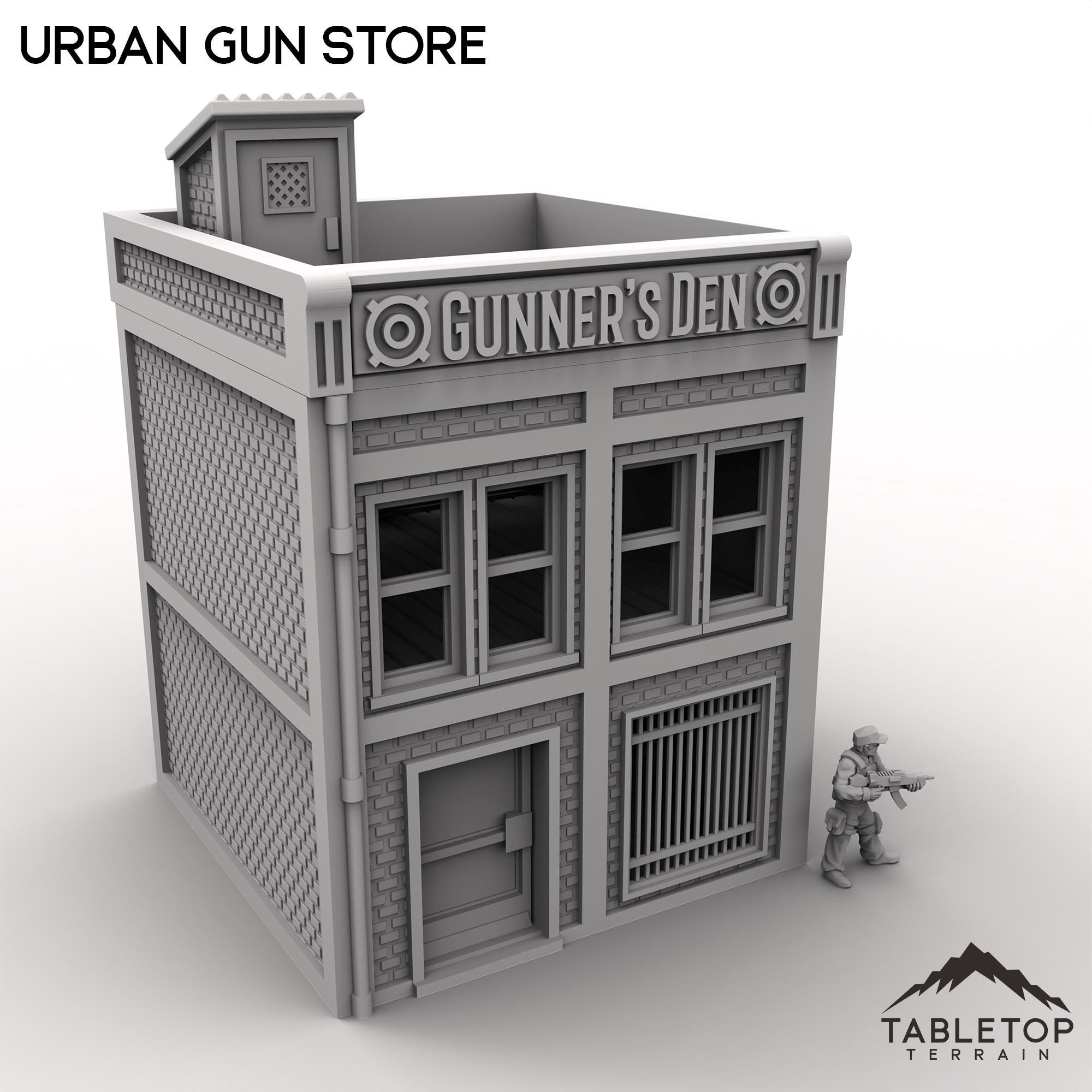 Urban Gun Store - Urban Modern Comic Book Super Hero Marvel Crisis Protocol