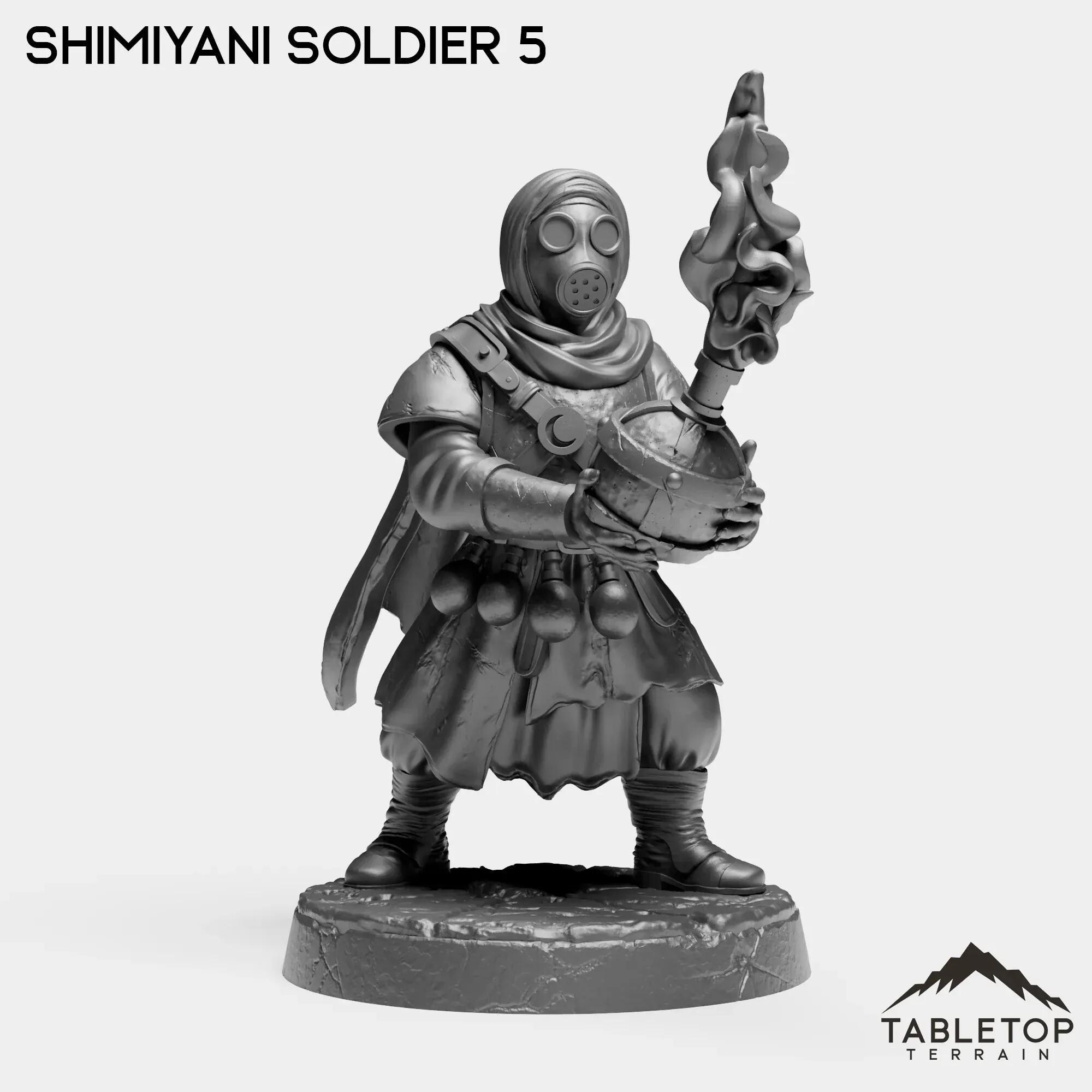 Shimiyayi Soldiers - Alchemical Satrapy - Trench Wars Grimdark Minis ...
