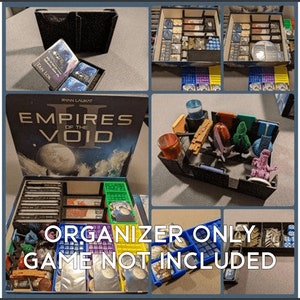 Empires of the Void II Board Game Insert / Organizer