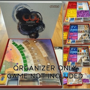 CO2 Second Chance Board Game Insert / Organizer