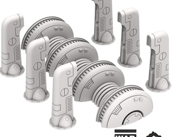Greater Good Shield Battery - Tabletop Terrain Greater Good Grimdark Miniature Wargame Sci-Fi 28mm 32mm
