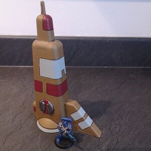 Greater Good Tower - Tabletop Terrain Greater Good Grimdark Miniature Wargame Sci-Fi 28mm 32mm
