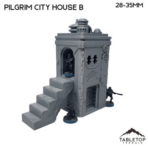 Pilgrim City House B - Star Wars Legion Shatterpoint Building - Desert Tabletop Terrain