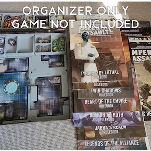 Star Wars Imperial Assault Map Tile Board Game Insert / Organizer