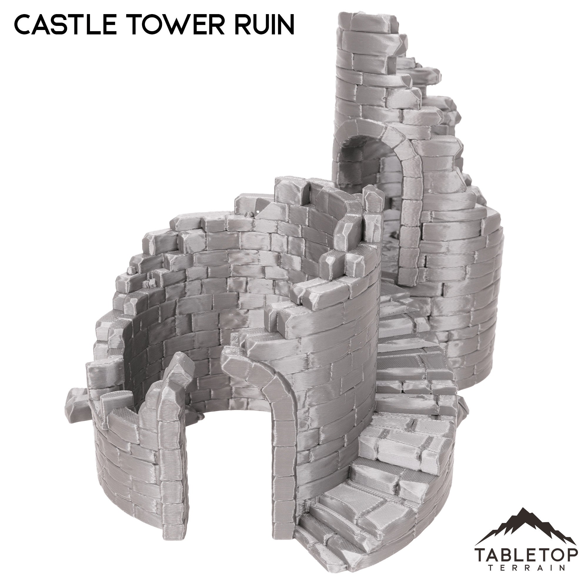 Pathfinder Tower Castle Tower Ruin - DND Aos Pathfinder Conquest Miniatureland Tabletop ...