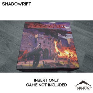 Shadowrift Board Game Insert / Organizer