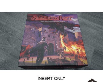 Organizador/Inserto para o Jogo de Tabuleiro Shadowrift