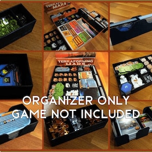 Terraforming Mars with all Expansions Board Game Insert / Organizer