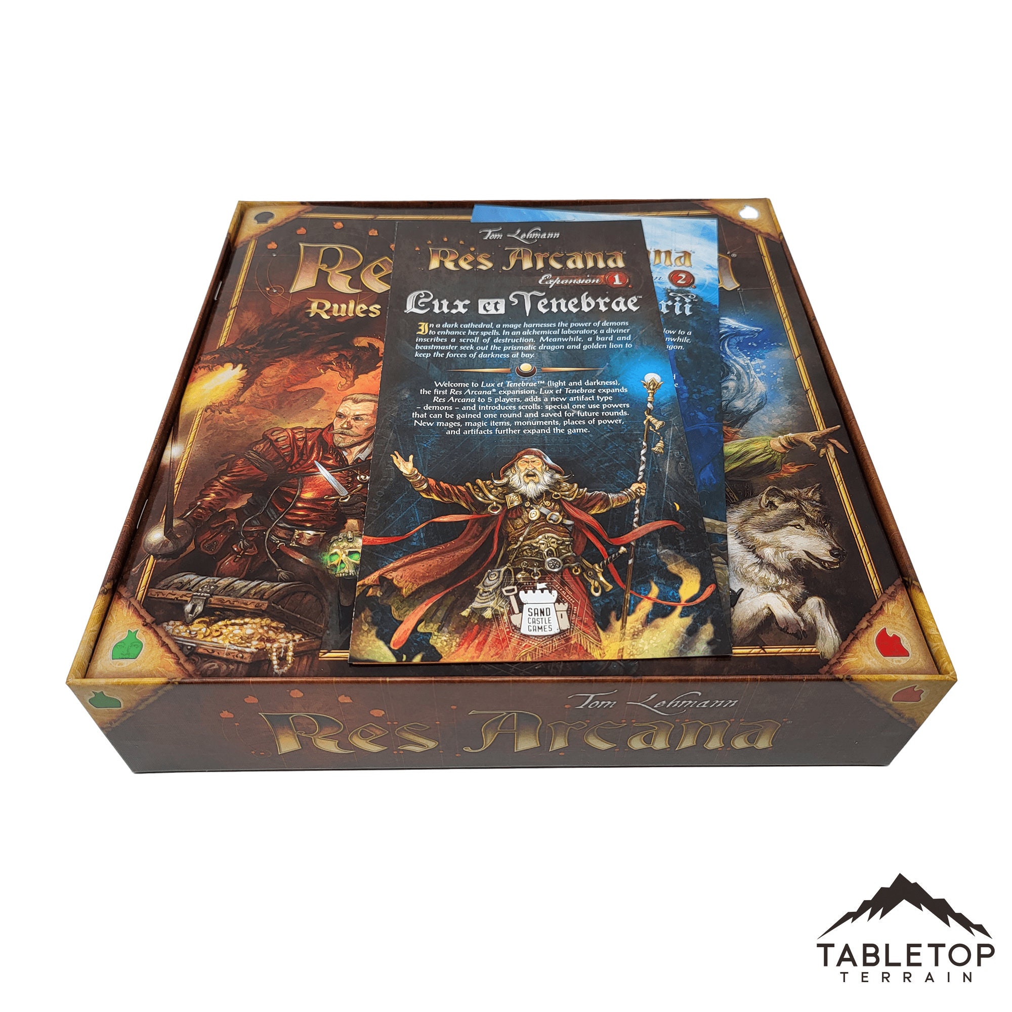 Res Arcana With Expansions 12 Board Game Insert / Organizer - Etsy Sweden