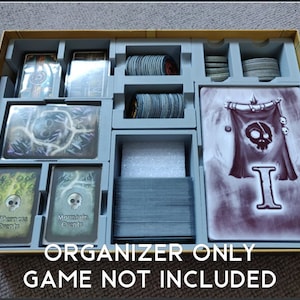 Assault on Doomrock Board Game Insert / Organizer