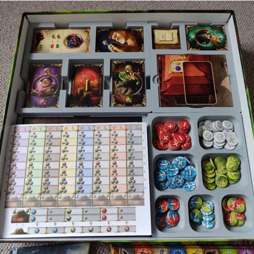 Alchemists + King's shops Golem Expansion Board Game Insert / Organizer