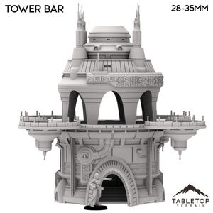 Tabletop Terrain Building Tower Bar