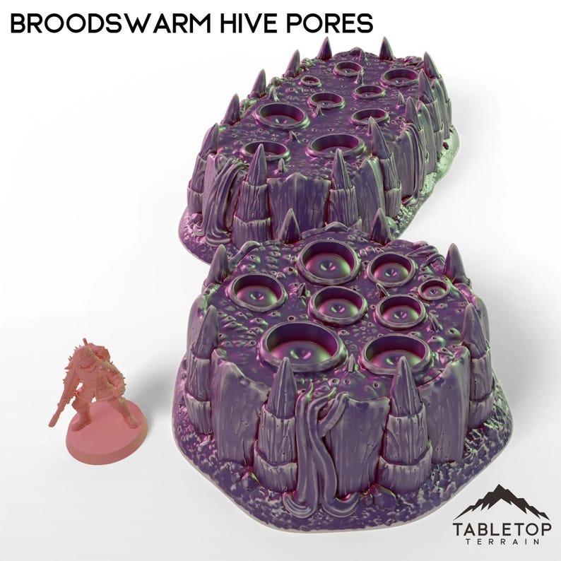 Broodswarm Hive Pores - Tabletop Terrain the Swarm Savage Aliens ...