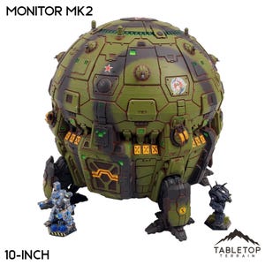 Monitor Mk2 Dropship - Hardware Studios 6 mm kompatibel med småskaliga Mech Wargames