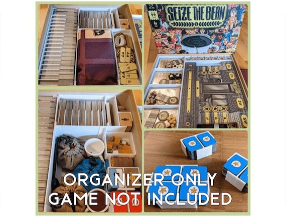 Seize the Bean ボードゲームインサート / オーガナイザー 拡張パック 