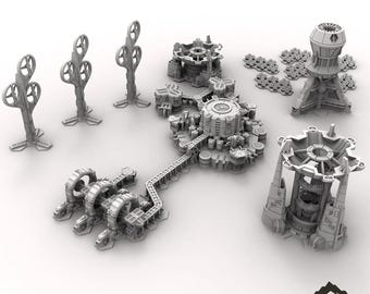 HEXTECH Power Multiplex - 6 mm - Thunderhead Studio 6 mm Kompatibel mit Small Scale Mech Wargames