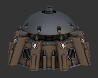 Shield Dome - Tabletop Terrain - Grimdark Terrain -Gothic Terrain Miniature Wargame Terrain Sci-Fi Terrain  28mm Terrain 32mm