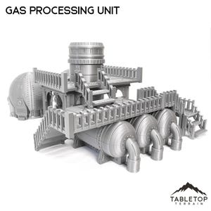Gas Processing Unit - Tabletop Terrain Grimdark Gothic Miniature Wargame Sci-Fi 28mm 32mm