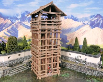 Samurai Watchtower - Test of Honor Japan Miniaturen Terrein