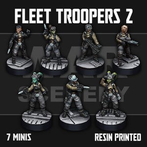 Insurgent Fleet Troopers 2 - Outer Rim Minis av War Scenery för bordsspel