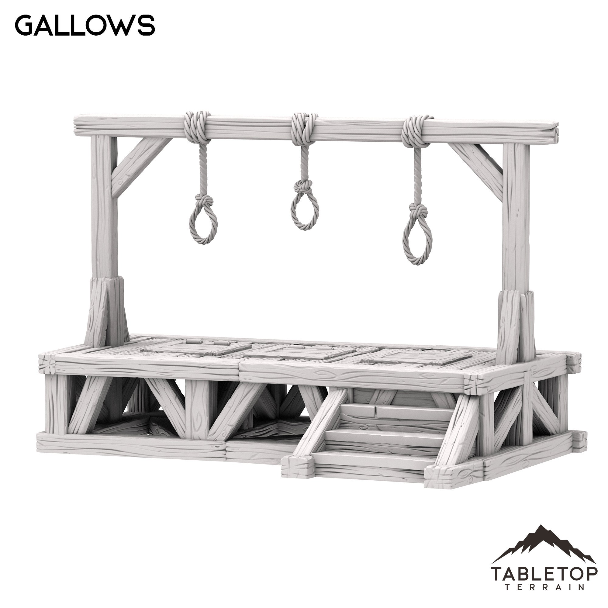What R Gallows Gallows - Old Wild Western Rush - Wild West Terrain Wargaming RPG ...