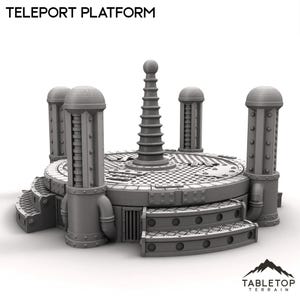 Teleport Platform - Warpzel 1A Orbital Hulk - Tabletop Terrain Grimdark Gothic Miniature Wargame Sci-Fi 28mm 32mm