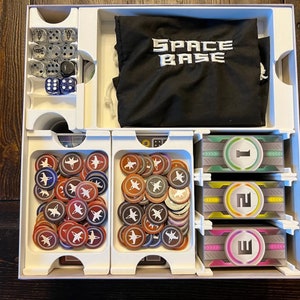 Space Base with Expansions Board Game Insert / Organizer image 5