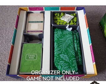Inserto/organizador para juegos de mesa Verdant