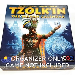 Tzolk&#39;in + Expansions Board Game Insert / Organizer