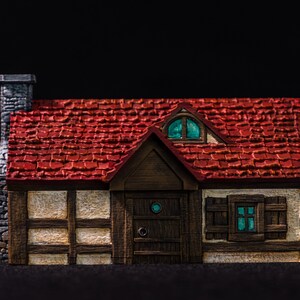 Building 6 - Town of Grexdale - Fantasy Building - DND AoS Malifaux Kings of War Frostgrave
