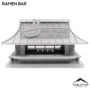 Ramen Bar - Cyberpunk Building