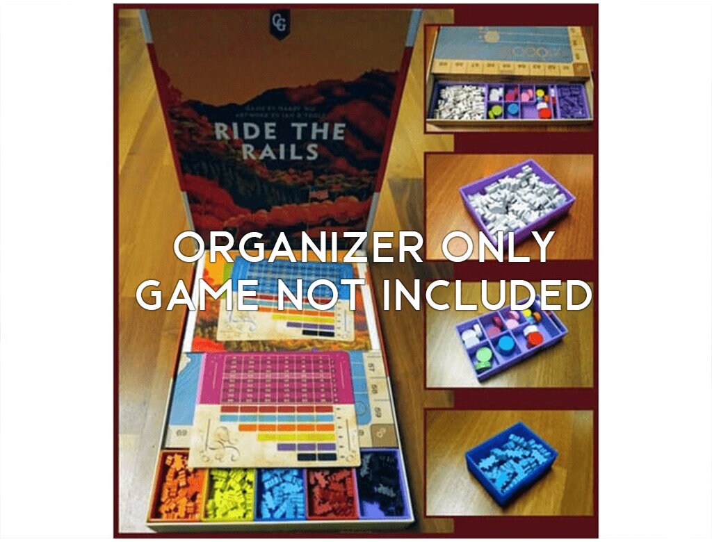 Insert / Organizer compatible with King's Forge + Expansions Board Gam —  Tabletop Terrain