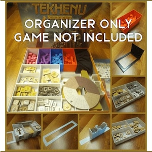 Tekhenu Board Game Insert / Organizer