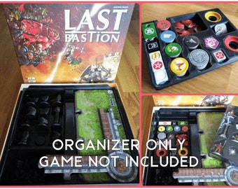 Insertion/organisateur de jeu de société Last Bastion