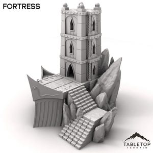 Fortress - Ithyria, World of Change - Tabletop Terrain Fantasy DND Miniature Roleplaying Wargame 28mm 32mm