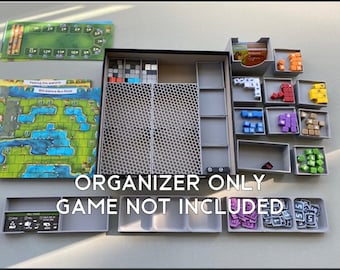 Organizador/inserto para el juego de mesa Cubitos