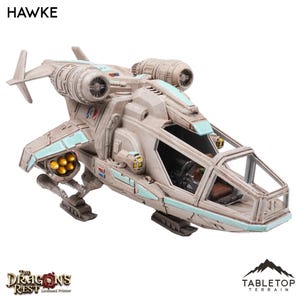 Hawke - Sci-Fi Dropship Wargame RPG The Dragon's Rest