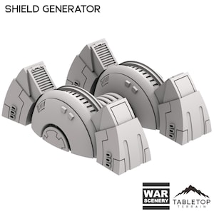 Greater Good Shield Generator - Tabletop Terrain Greater Good Grimdark Miniature Wargame Sci-Fi 28mm 32mm