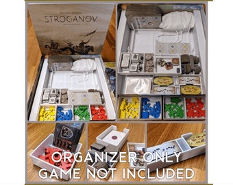 Stroganov Board Game Insert / Organizer