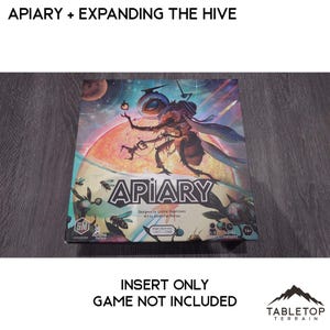 Apiary and Expanding the Hive Board Game Insert / Organizer