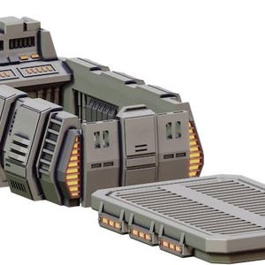 Tabletop Terrain Terrain Massa'Dun Insurgent Hovercraft