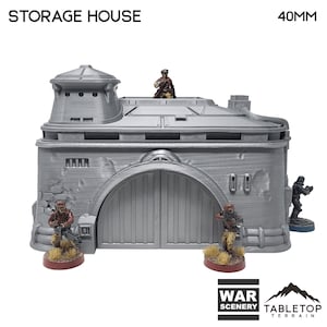 Massa&#39;Dun Storage House - Star Wars Legion Shatterpoint Terrain Outer Rim War Scenery  Tabletop Terrain Wargame Terrain Desert Terrain