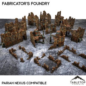 Fabricator&#39;s Foundry - Chapter Approved/Pariah Nexus Compatible 10e Table Set