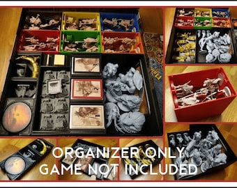 Wkładka/organizer do gry planszowej Blood Rage ze wszystkimi dodatkami