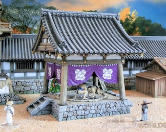 Sumoring samoerai: eretest Japans miniatuurterrein