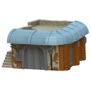 Storehouse - Ord Ferrum - Star Wars Legion Terrain Outer Rim Andor Ferrix Tabletop Terrain Wargame Terrain Desert Terrain Miniature Scenery