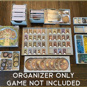 Steampunk Rally Fusion Board Game Insert / Organizer