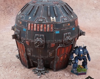 Merrimack Dropship - Hardware Studios 6mm Compatible with Small Scale Mech Wargames