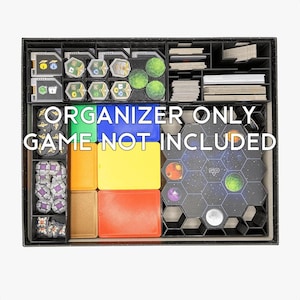 Gaia Project 3D Printed Insert/Organizer in Color